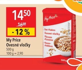 My Price Ovesné vločky