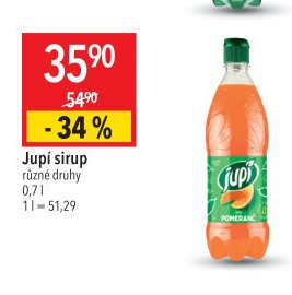 Jupí sirup