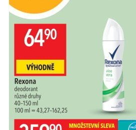 Rexona deodorant
