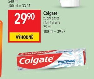Colgate zubní pasta