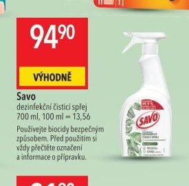 Savo dezinfekční čistící sprej