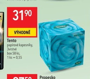 Tento papírové kapesníky