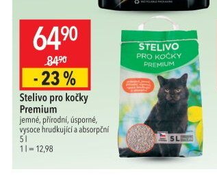 Stelivo pro kočky Premium