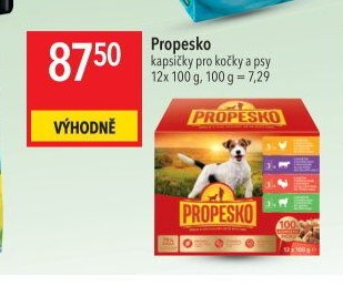 Propesko kapsičky pro kočky a psy