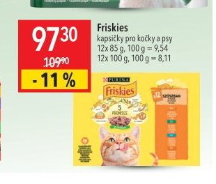Friskies kapsičky pro kočky a psy