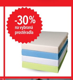 Povlečení na vybraná prostěradla