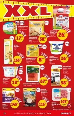 akční leták Penny Market 11.1.2024-17.1.2024