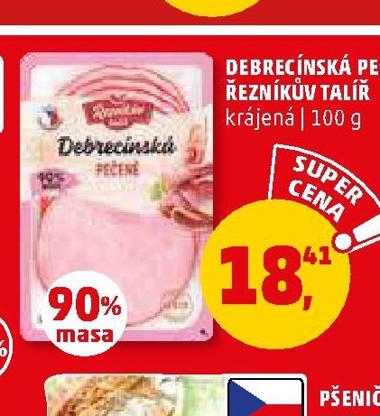 Debrecínská pečeně Řezníkův talíř