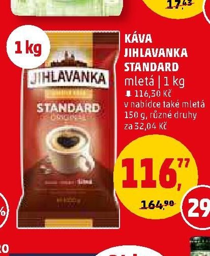 Káva Jihlavanka Standard