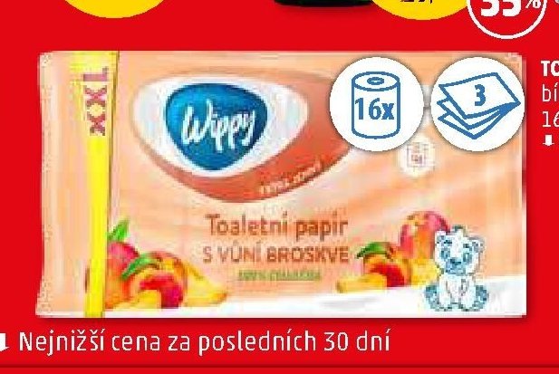 Toaletní papír Wippy