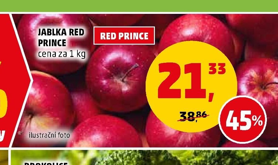 Jablka Red Prince