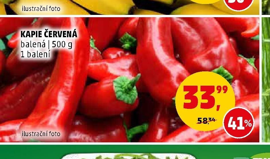 Kapie červená