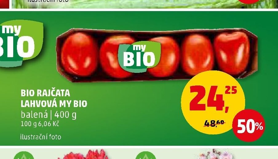 Bio rajčata lahvová My Bio