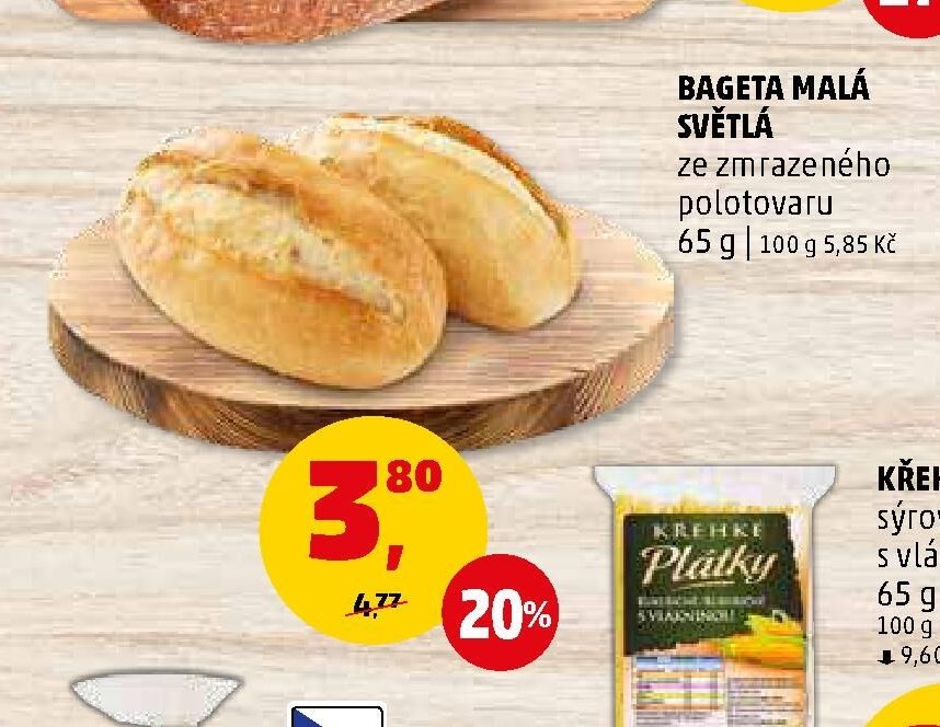 Bageta malá světlá