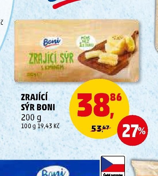 Zrající sýr Boni