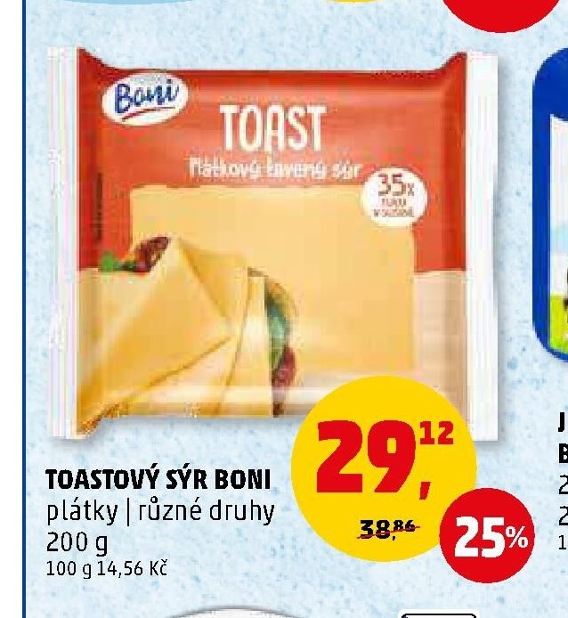 TOASTOVÝ SÝR BONI