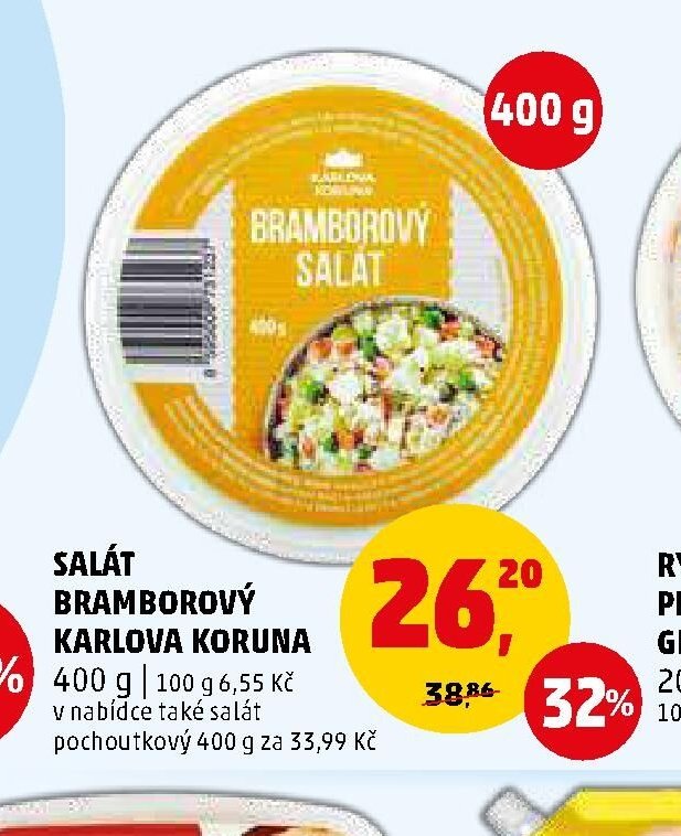 SALÁT BRAMBOROVÝ KARLOVA KORUNA