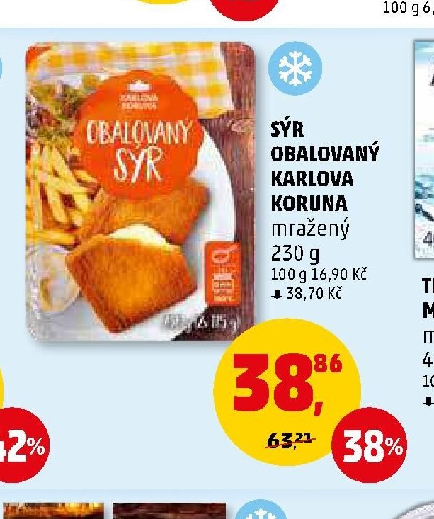 SÝR OBALOVANÝ KARLOVA KORUNA