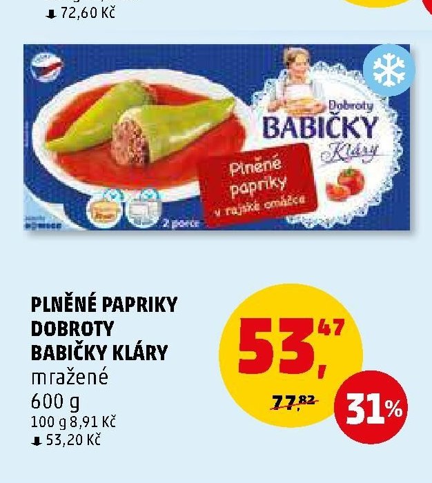PLNĚNÉ PAPRIKY DOBROTY BABIČKY KLÁRY