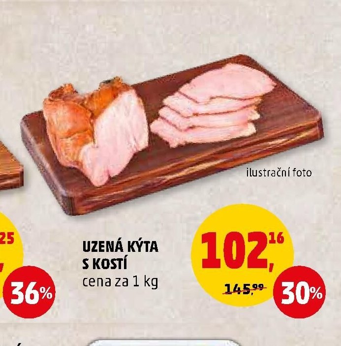 Uzená kýta s kostí