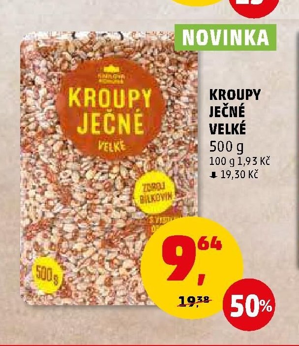 Kroupy ječné velké