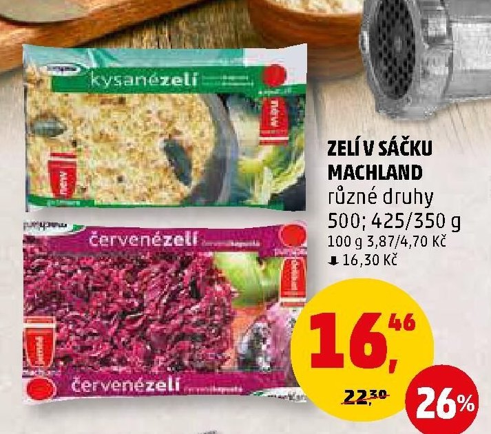 Zelí v sáčku Machland
