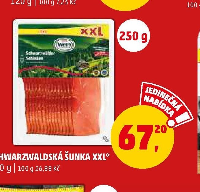 Schwarzwaldská šunka XXL