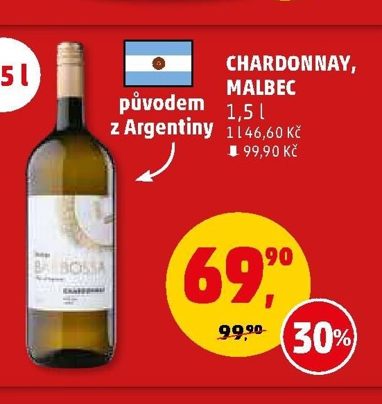 CHARDONNAY, MALBEC