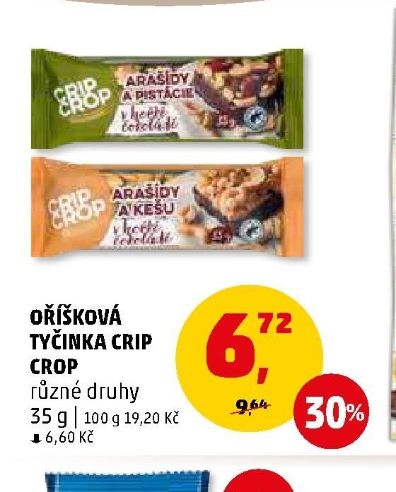 OŘÍŠKOVÁ TYČINKA CRIP CROP