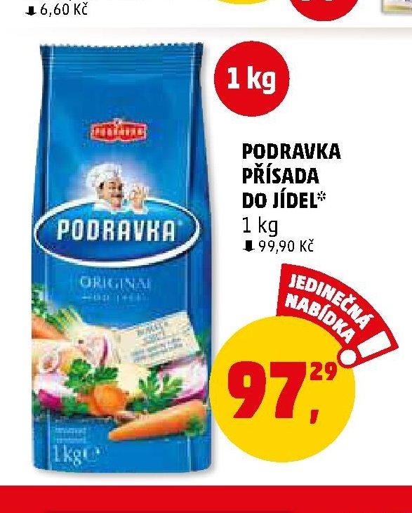 PODRAVKA PŘÍSADA DO JÍDEL
