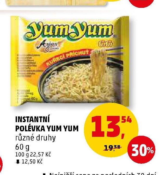 INSTANTNÍ POLÉVKA YUM YUM