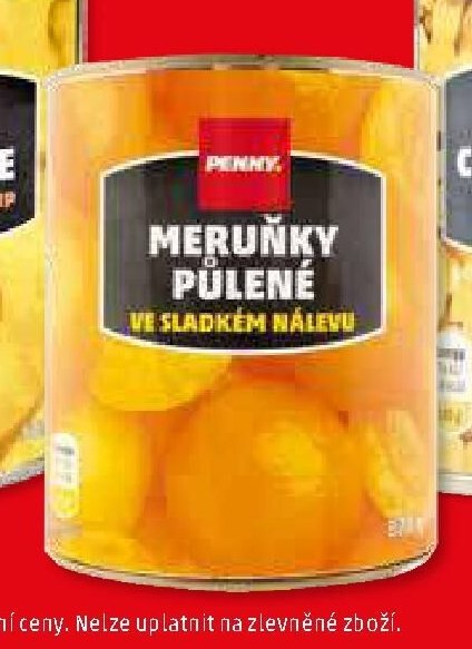 MERUŇKY PŮLENÉ