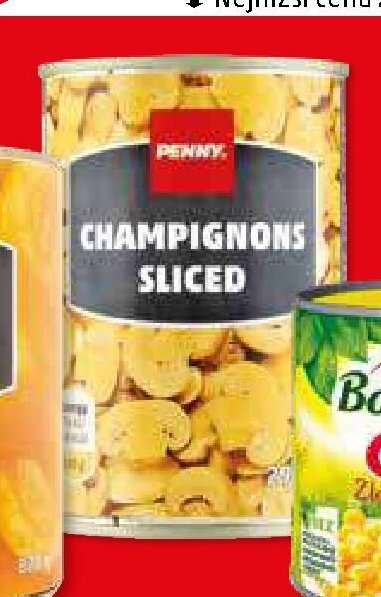 CHAMPIGNONS SLICED