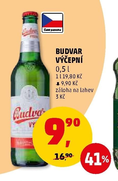 Budvar výčepní 0,5 l