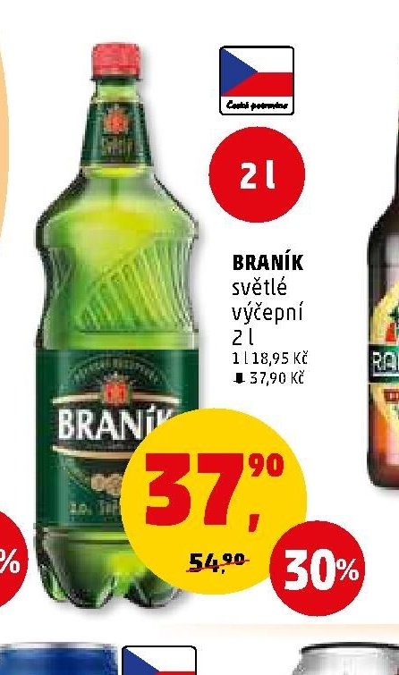 Braník světlé výčepní 2 l