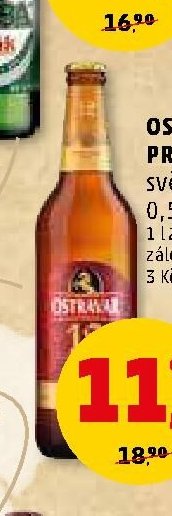 Ostravar Premium světlý ležák 0,5 l