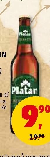 Platan 11 světlý ležák 0,5 l