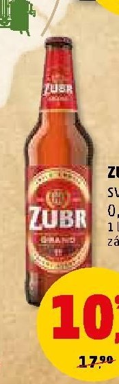 Zubr Grand světlý ležák 0,5 l