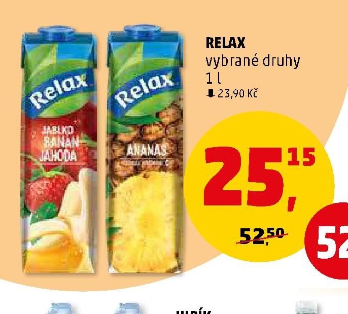 Relax vybrané druhy