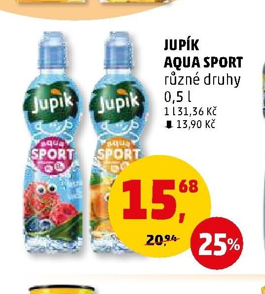 Jupík Aqua Sport různé druhy