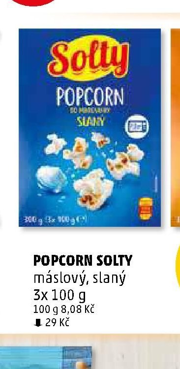 Popcorn Solty máslový