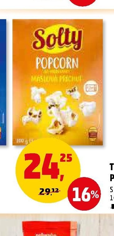 Popcorn Solty slaný