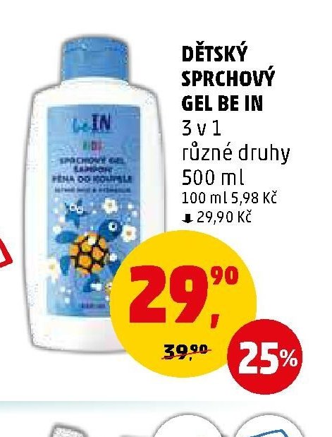Dětský sprchový gel Be In
