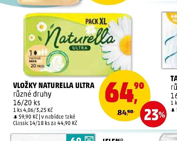 Vložky Naturella Ultra