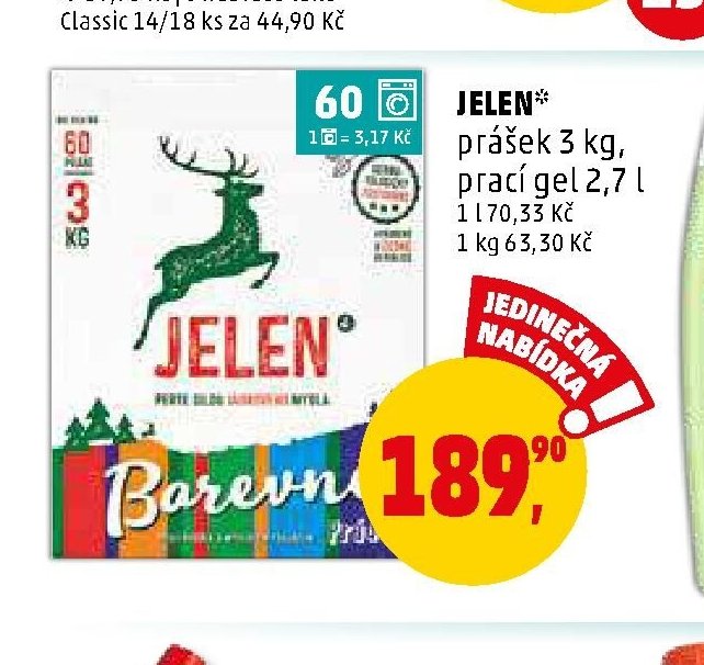 Jelen prací prášek