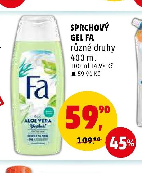 Sprchový gel Fa