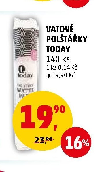 Vatové polštářky Today