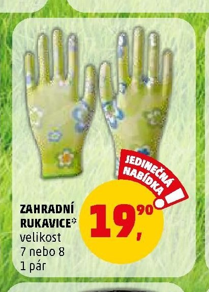 ZAHRADNÍ RUKAVICE