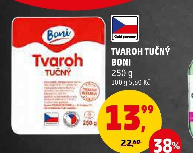 TVAROH TUČNÝ BONI