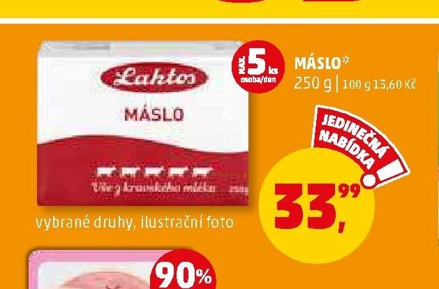 Laktos Máslo